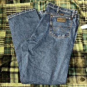 George Strait by Wrangler Men's Cowboy Cut Jean, Relaxed Fit 36x32